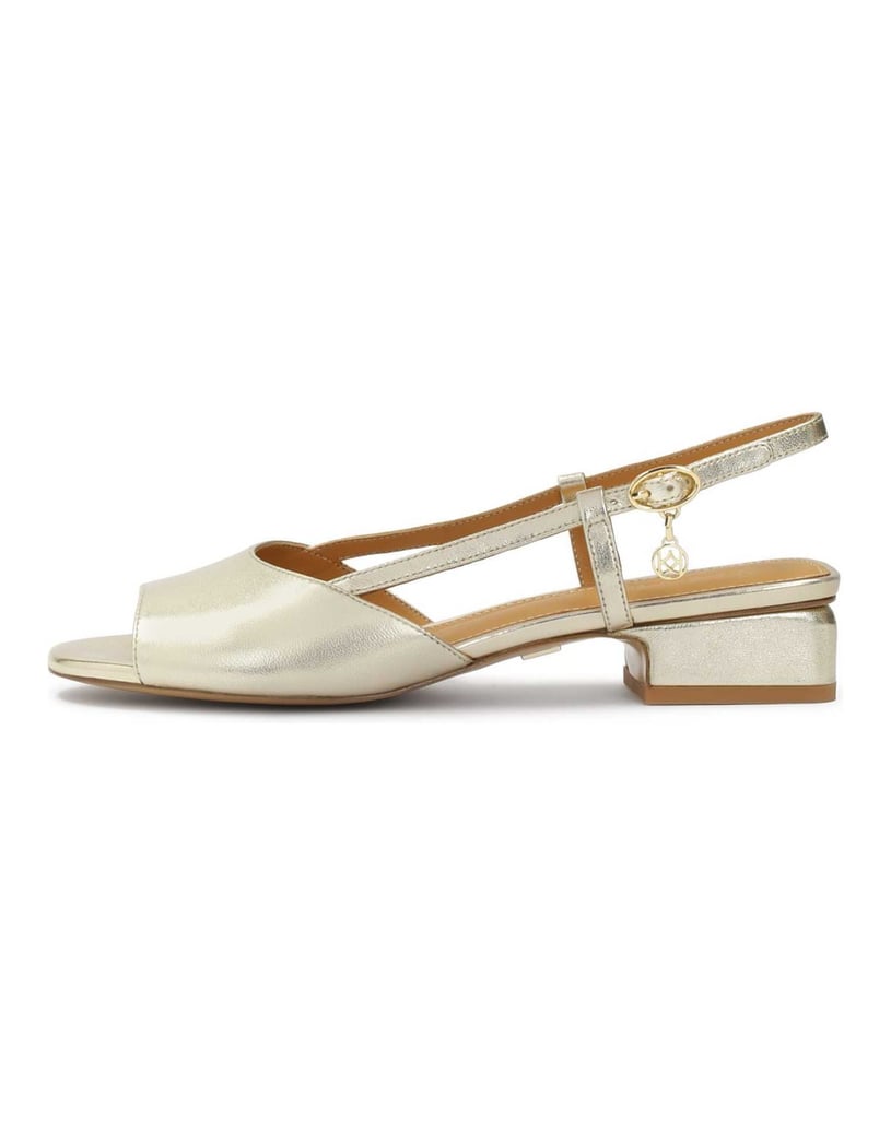 Kazar-Elegante-goldene-Sandalen-mit-Fersenriemen-gold