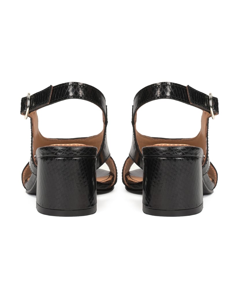 Kazar-Schwarze-Ledersandalen-mit-breitem-Absatz-schwarz