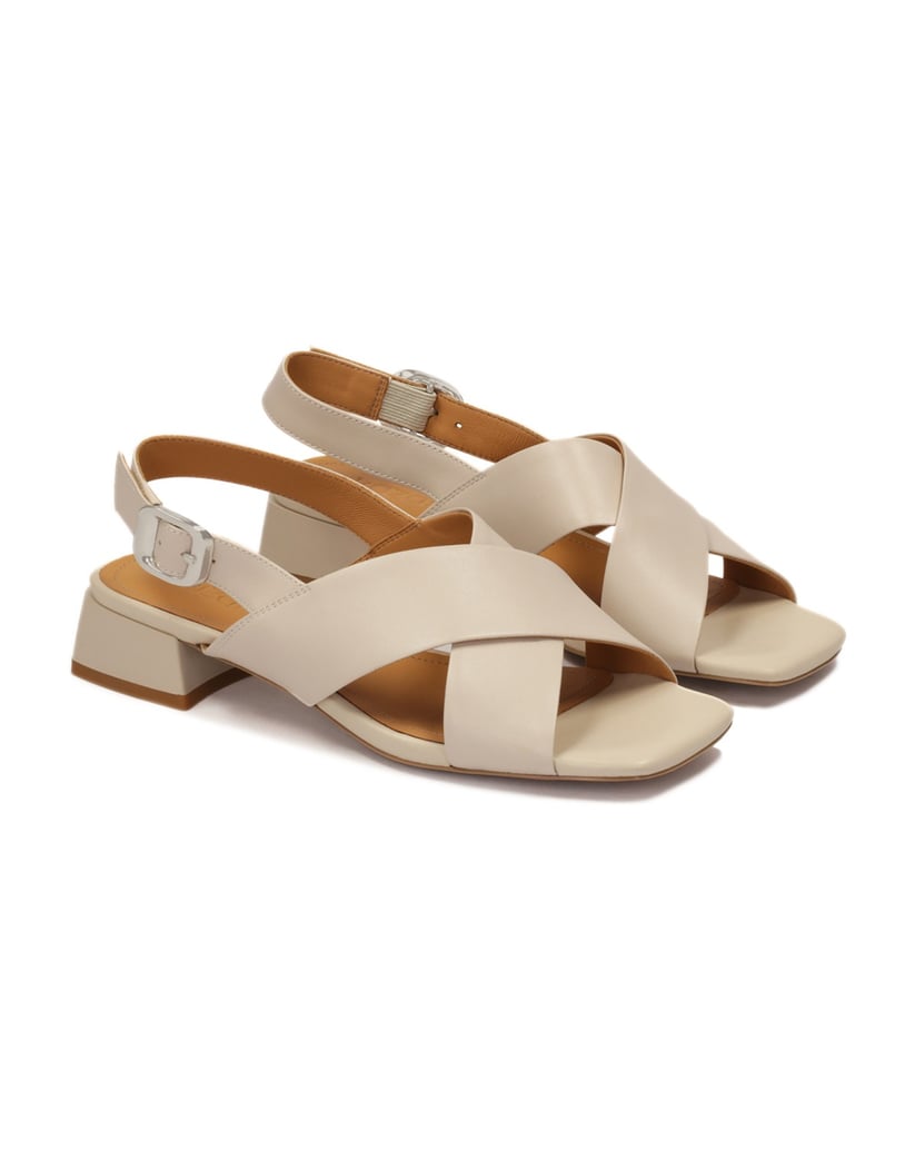 Kazar-Ledersandalen-mit-niedrigem-Absatz-beige
