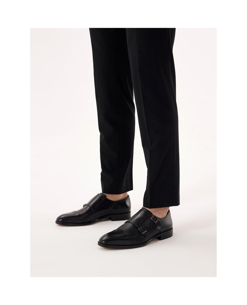 Kazar-Schwarze-lässige-Herren-Monk-Schuhe-aus-der-luxuriösen-KAZAR-Kollektion-schwarz