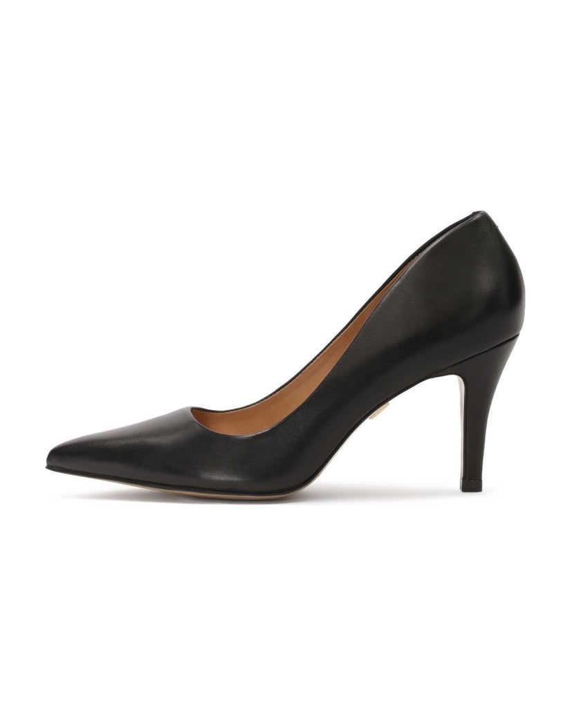 Kazar-Schwarze-Pumps-mit-gewelltem-Obermaterial-schwarz
