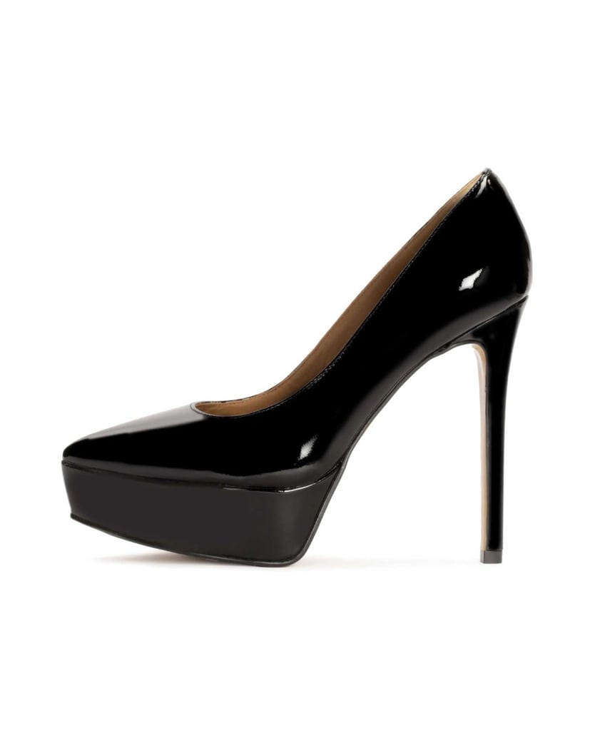Kazar-Schwarze-Plateau--und-Stiletto-Pumps-aus-Lackleder-schwarz