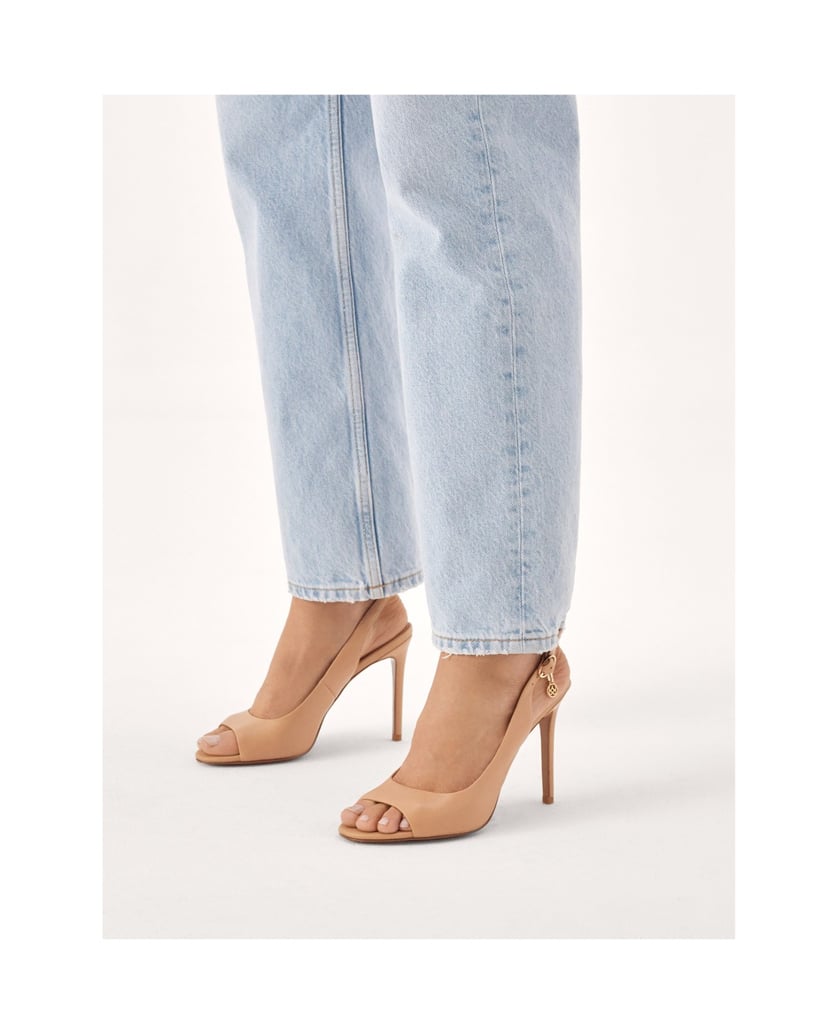 Kazar-Ledersandalen-mit-Absatz-und-verdeckten-Seiten-beige
