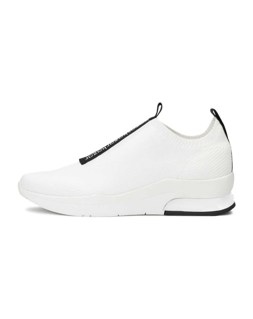 Kazar-Weiße-Slip-on-Sneakers-aus-Stoff-weiss