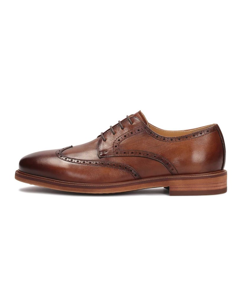 Kazar-Brogue-Schuhe-aus-Leder-braun