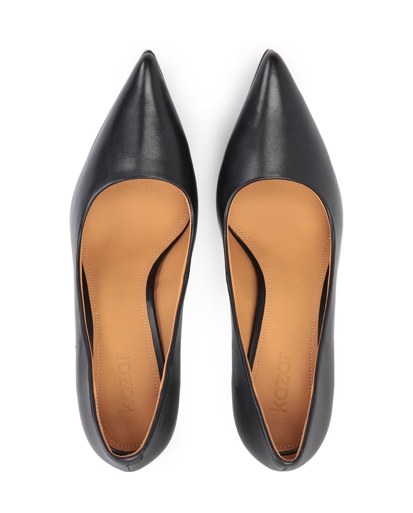 Kazar-Plateau-Pumps-mit-spitzer-Zehe-schwarz