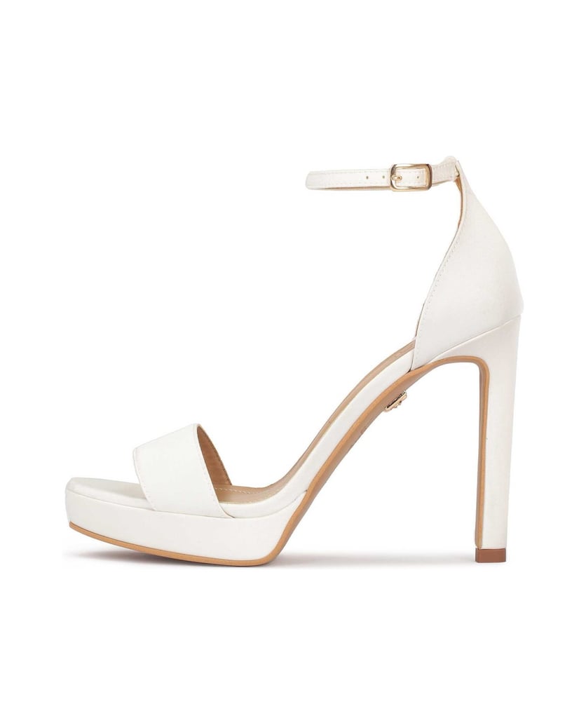 Kazar-Weiße-Sandalen-mit-weißem-Absatz-und-Pla