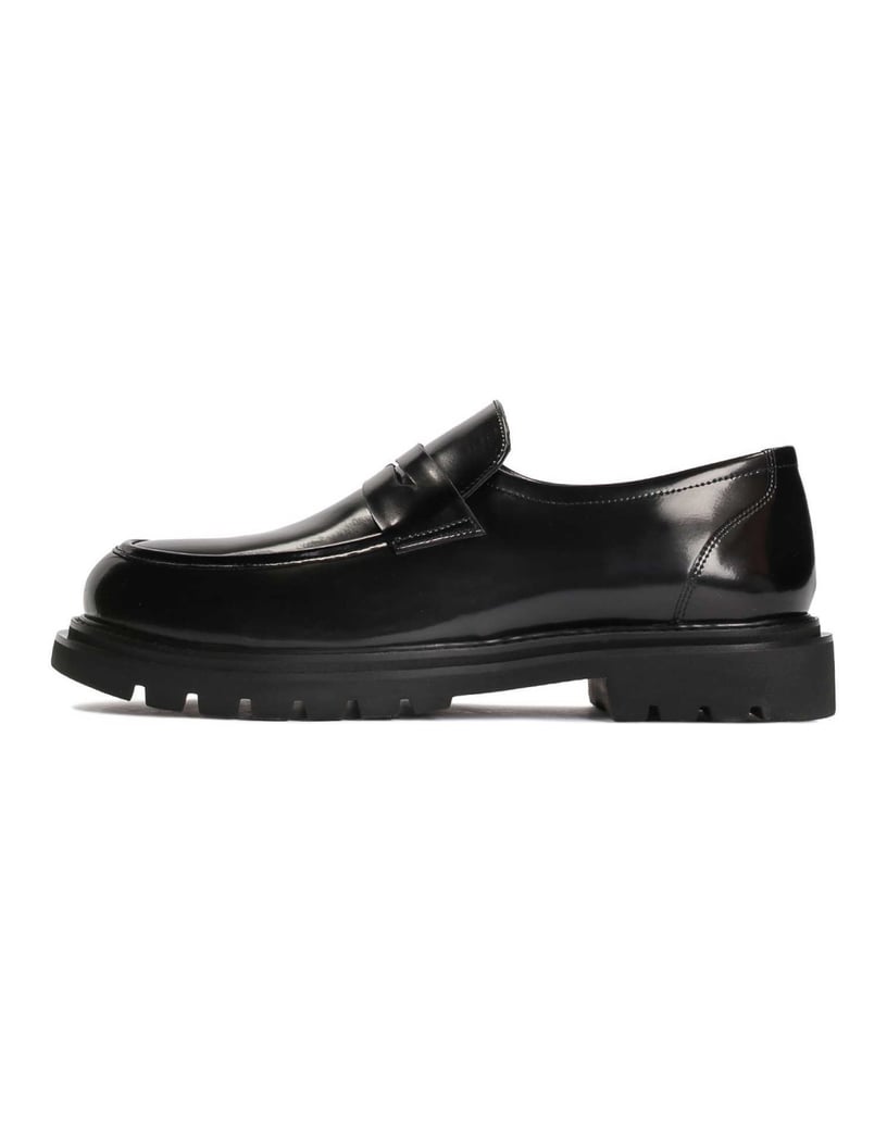 Kazar-Schwarze-Herren-Slipper-mit-dicker-Sohle-schwarz