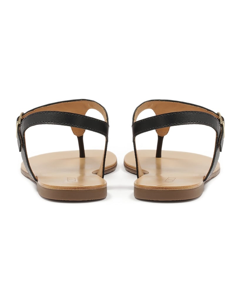 Kazar-Sandalen-aus-Leder-in-Schwarz-schwarz