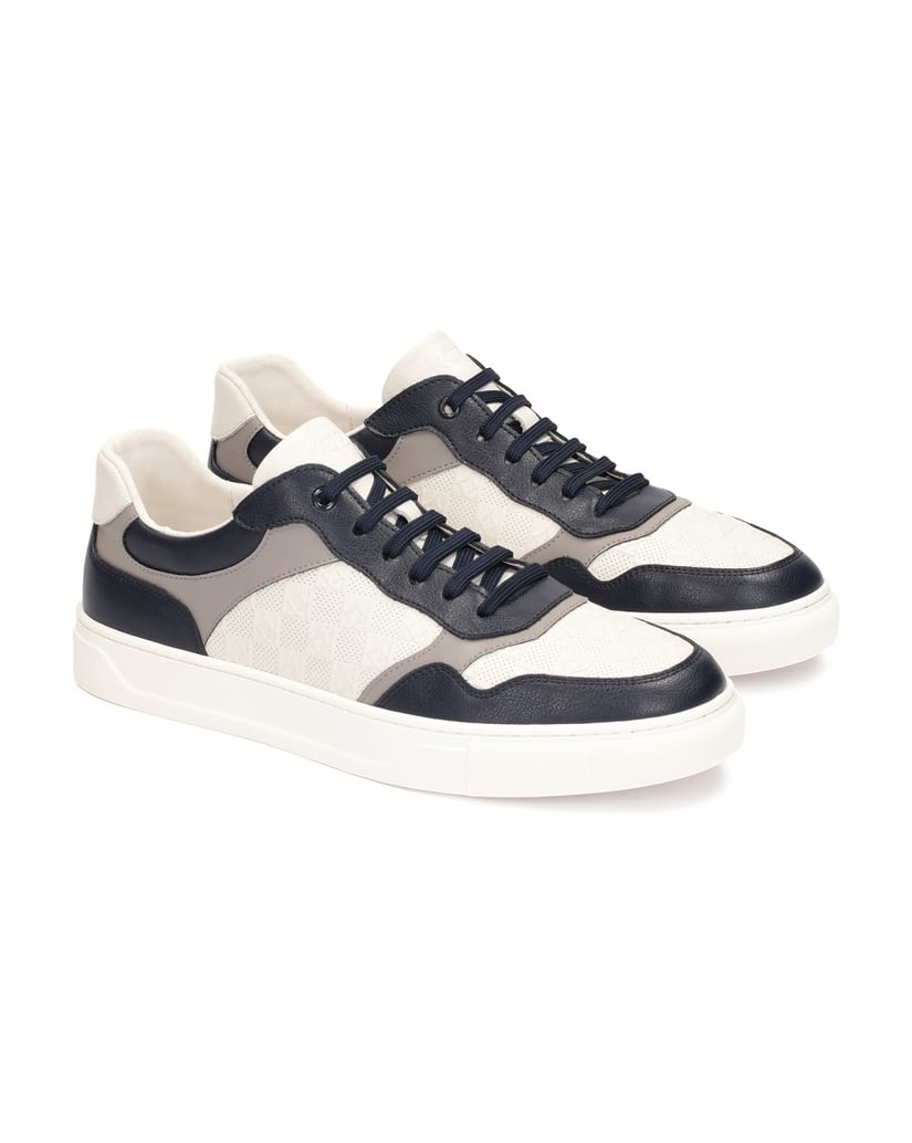 Kazar-Mehrfarbige-Sneaker-aus-geprägtem-Leder