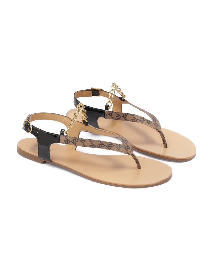 Kazar-Niedliche-Sandalen-auf-bequemen-flachen-Sohlen-schwarz