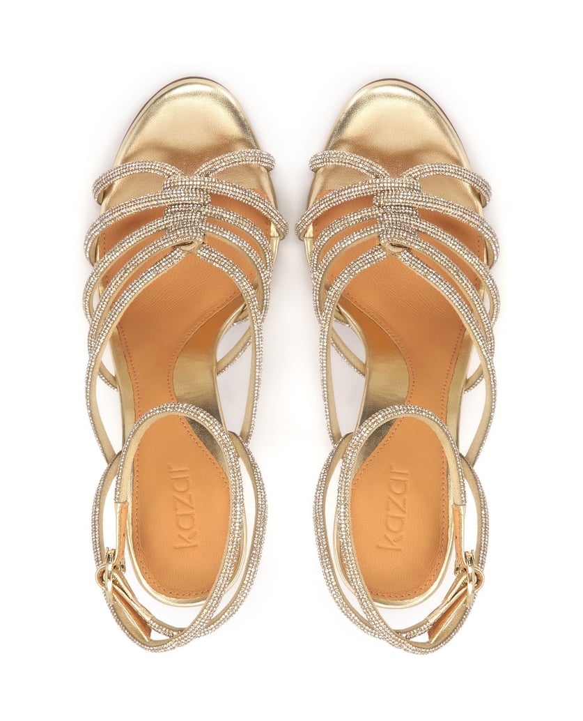 Kazar-Goldene-Sandalen-mit-Kristallen-verziert-gold
