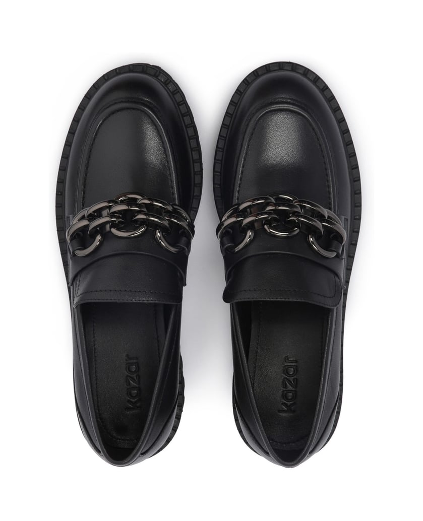 Kazar-Freizeitschuhe-mit-Wandersohle-für-Damen-zum-Hineinschlüpfen-schwarz