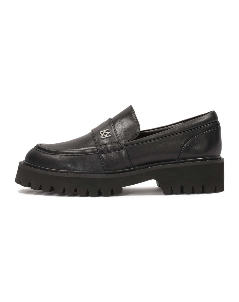 Kazar-Schwarze-Schuhe-mit-einer-Profilsohle-schwarz