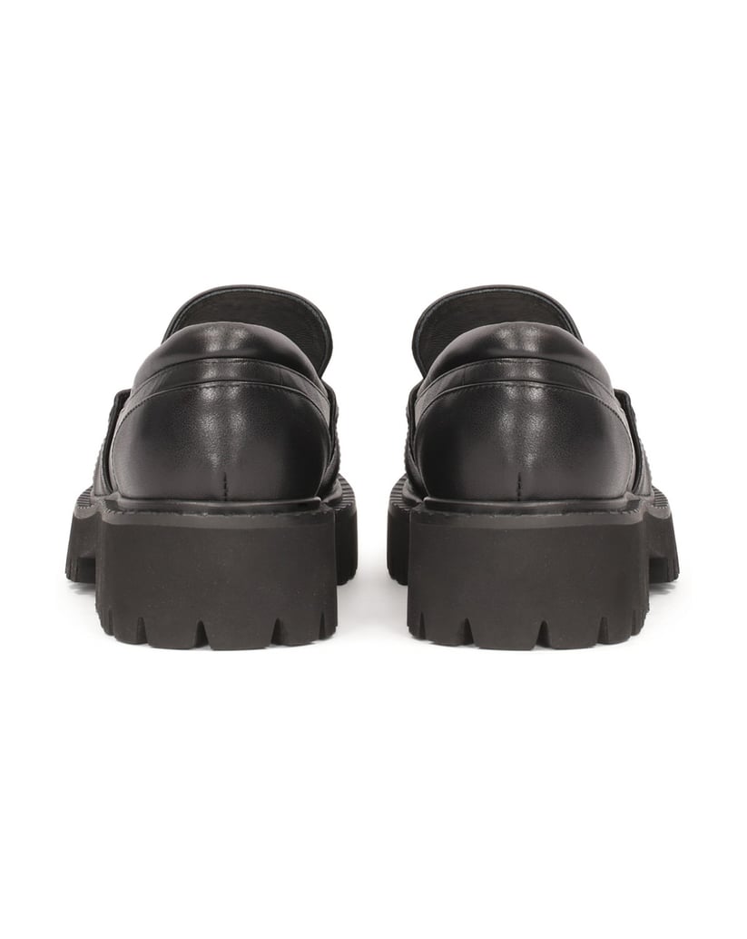 Kazar-Schwarze-Schuhe-mit-einer-Profilsohle-schwarz