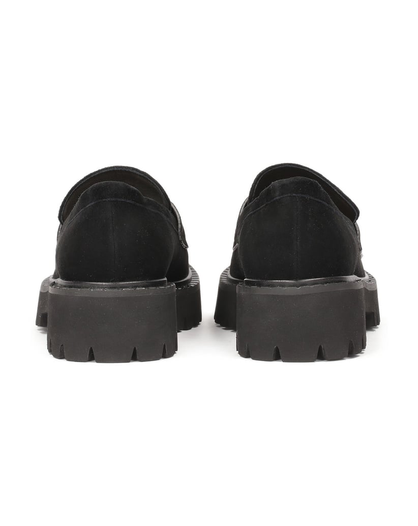 Kazar-Schwarze-Slipper-aus-Wildleder-schwarz