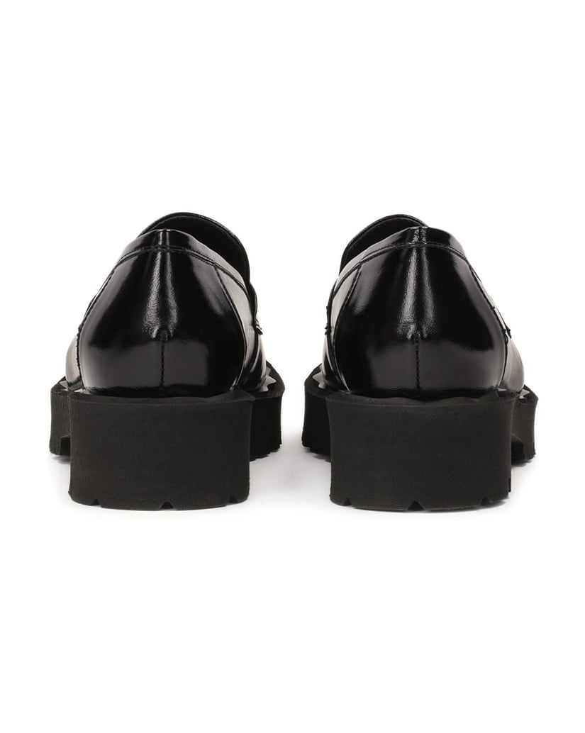 Kazar-Lässige-flache-Schuhe-mit-leichter-Sohle-zum-Hineinschlüpfen-schwarz