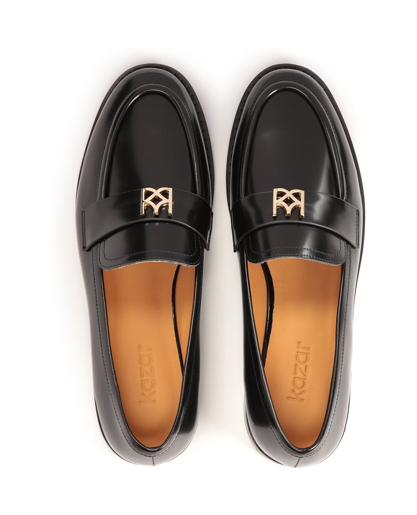 Kazar-Leichte-Slipper-mit-Schmuckverzierung-schwarz