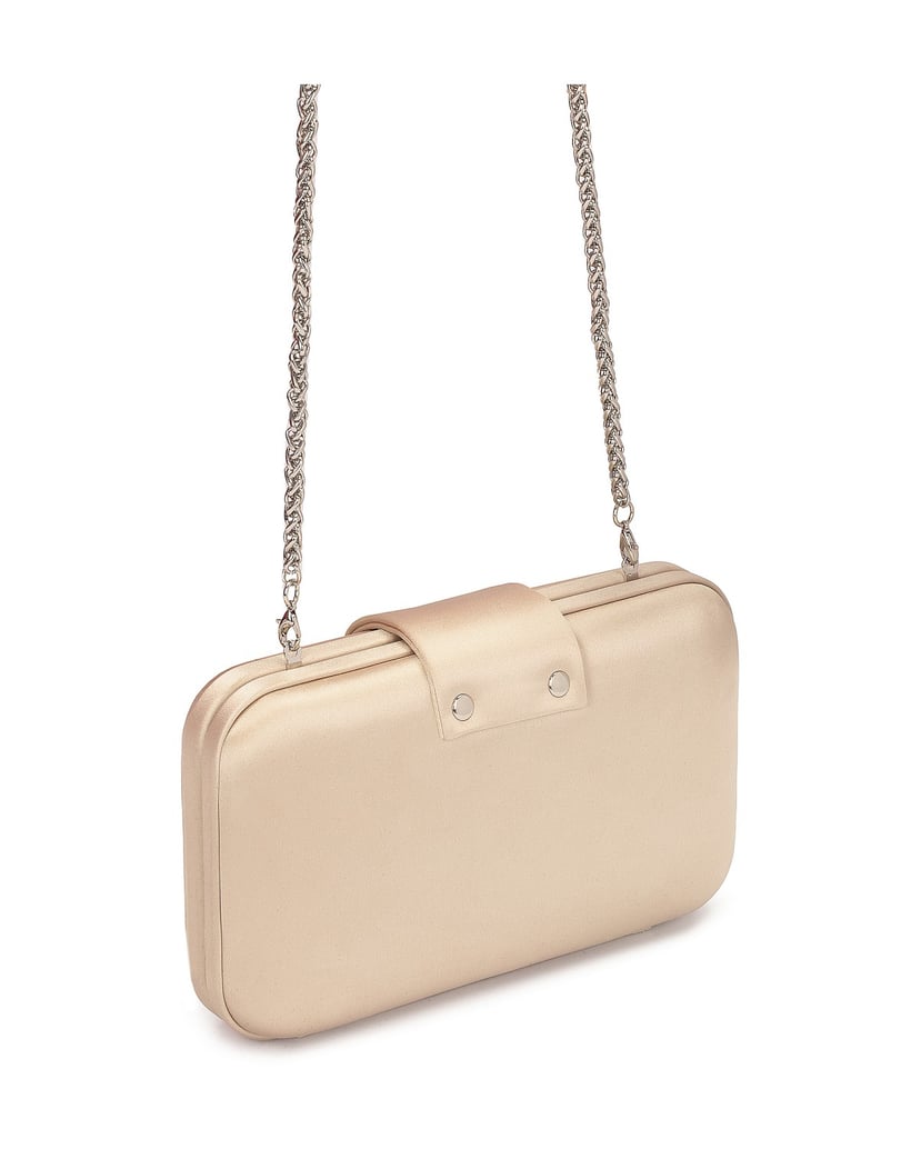 Kazar-Kleine-Abendtasche-mit-verziertem-Verschluss-beige