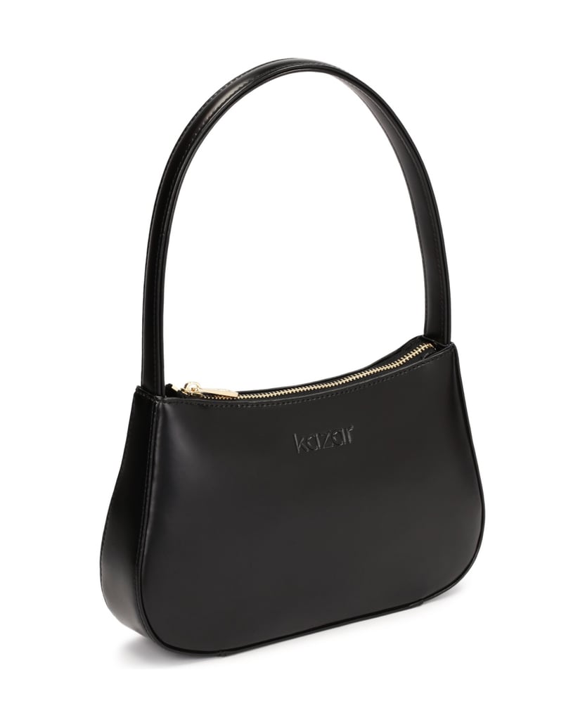 Kazar-Kleine-Tasche-aus-oberleder-schwarz