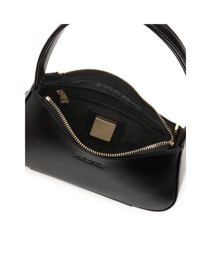 Kazar-Kleine-Tasche-aus-oberleder-schwarz