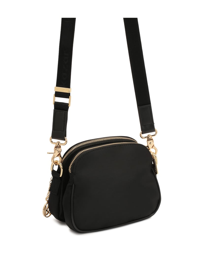 Kazar-Kleine-universelle-Umhängetasche-mit-breitem-Riemen-schwarz