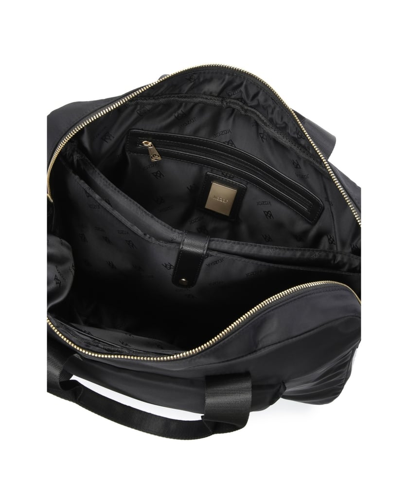 Kazar-Große-schwarze-Laptoptasche-aus-Textilgewebe-schwarz