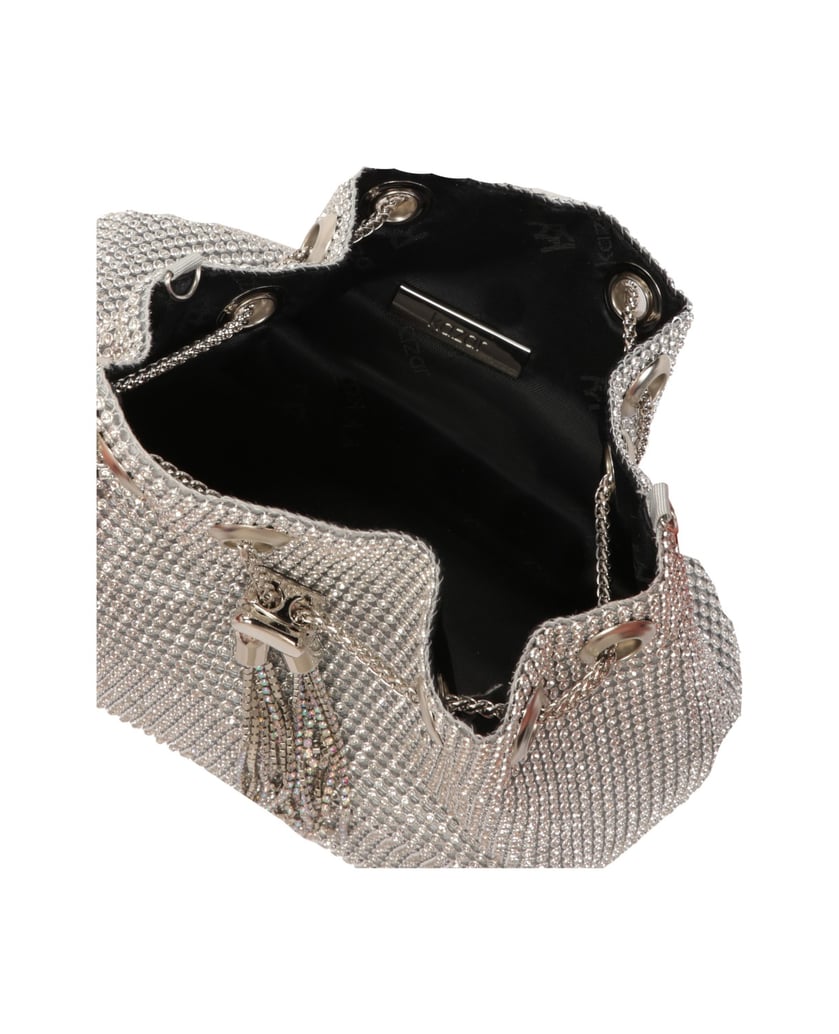 Kazar-Glänzende-taschenartige-Tasche-silber