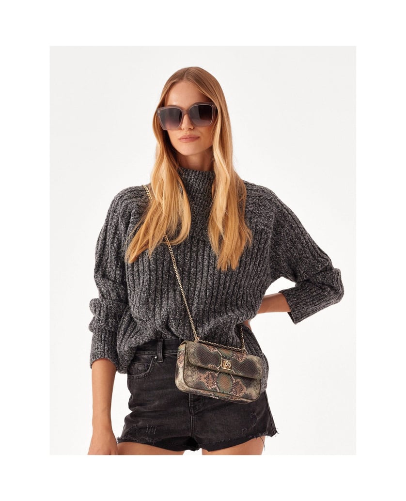 Kazar-Handtasche-mit-mehrfarbigem-Schlangenmuster-multicolor