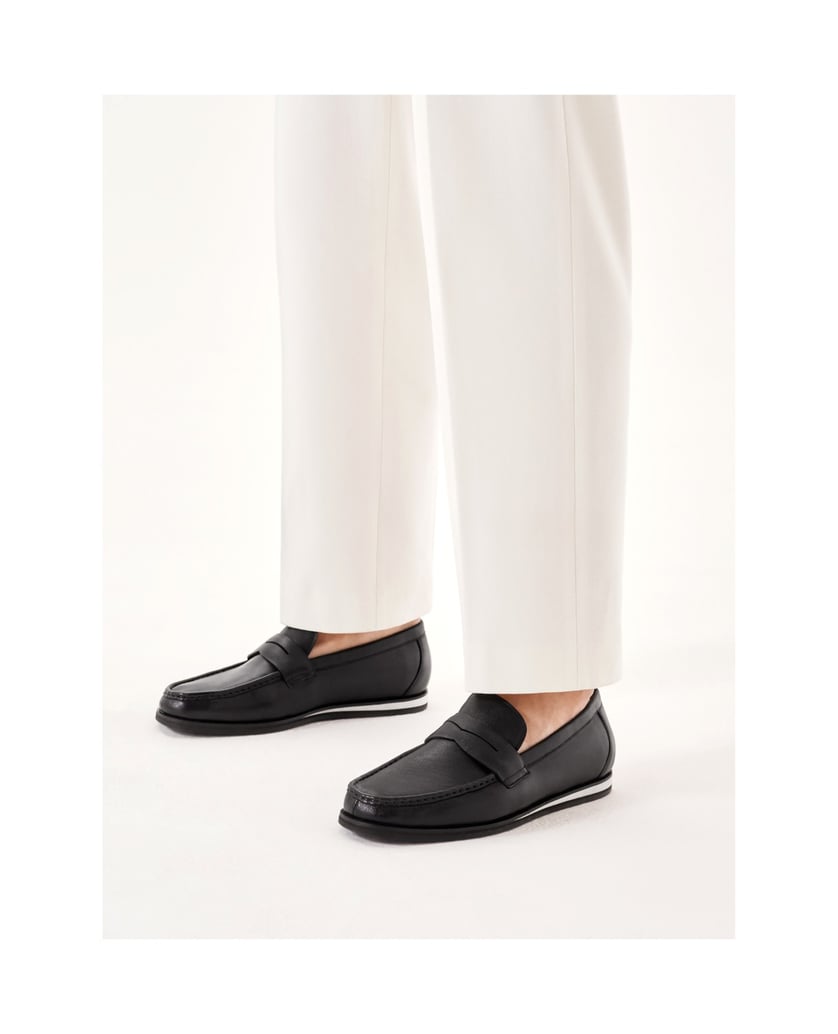 Kazar-Freizeitschuhe-aus-Leder-mit-bunter-Sohl