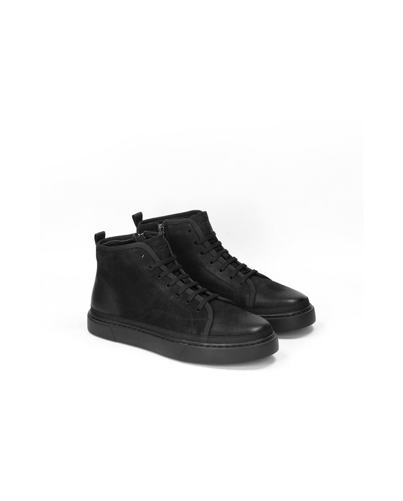 Kazar-Schwarze-Sneakers-mit-knöchellangem-Schaft-schwarz