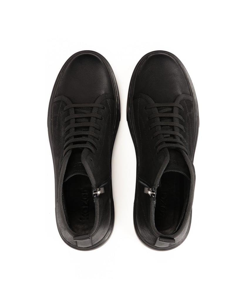 Kazar-Schwarze-Sneakers-mit-knöchellangem-Schaft-schwarz