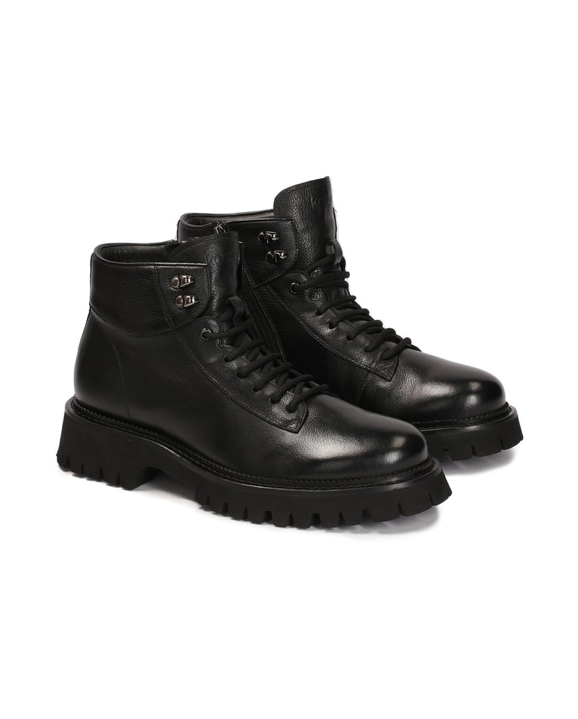 Kazar-Schwarze-Lederstiefel-schwarz