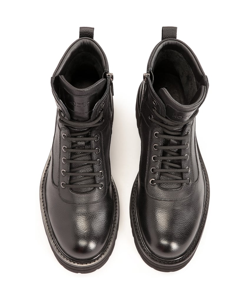 Kazar-Traditionelle-Herrenstiefel-aus-Vollnarbenleder-schwarz