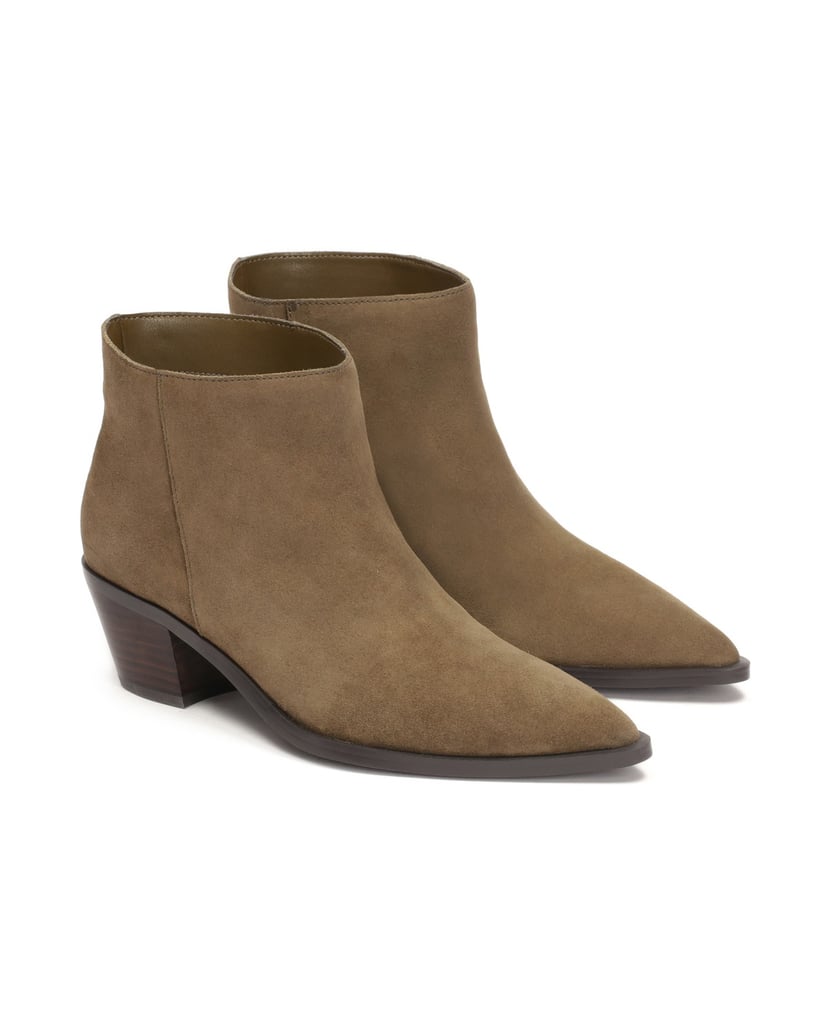 Kazar-Niedrige-Cowboystiefel-aus-Wildleder-braun
