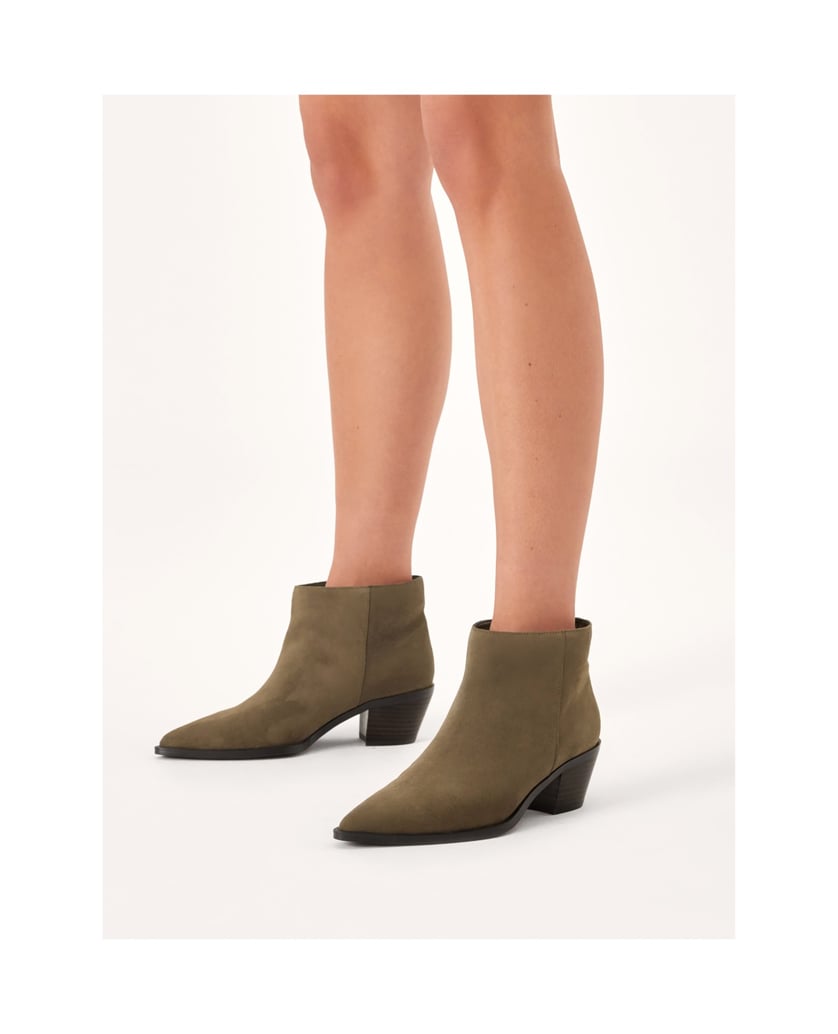 Kazar-Niedrige-Cowboystiefel-aus-Wildleder-braun