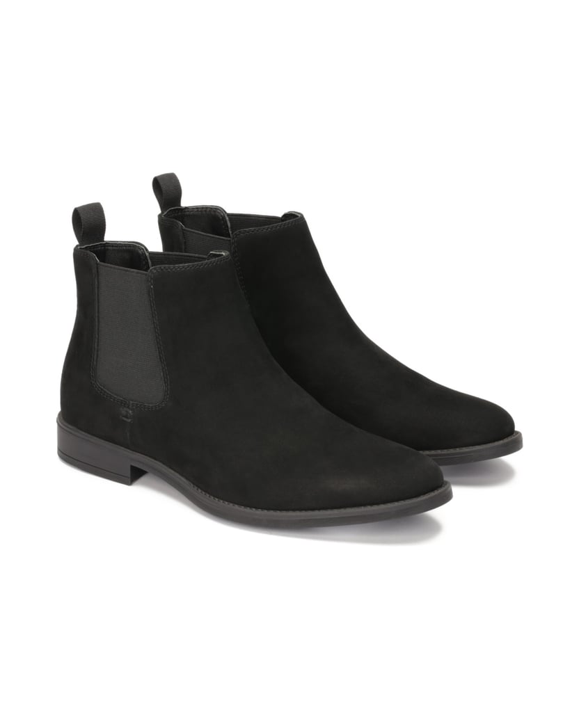 Kazar-Schwarze-Chelsea-Stiefel-aus-Nubuk-schwarz