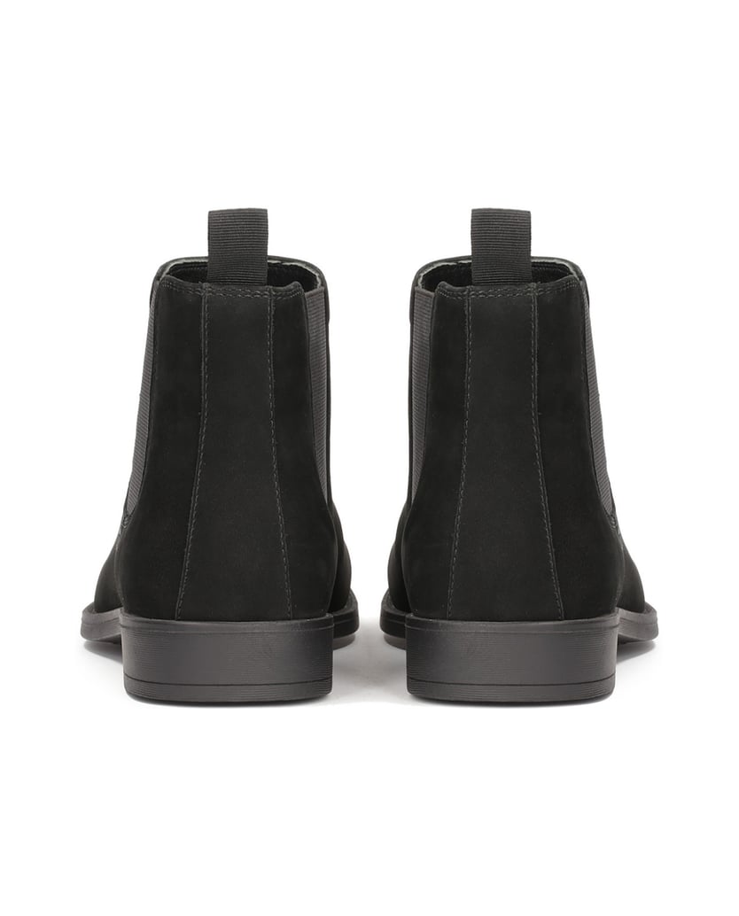 Kazar-Schwarze-Chelsea-Stiefel-aus-Nubuk-schwarz