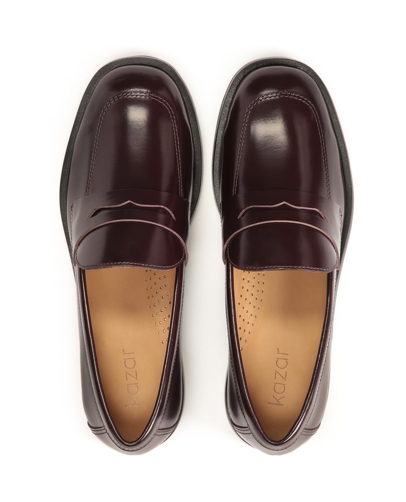 Kazar-Braune-Leder-Slipper-für-Frauen