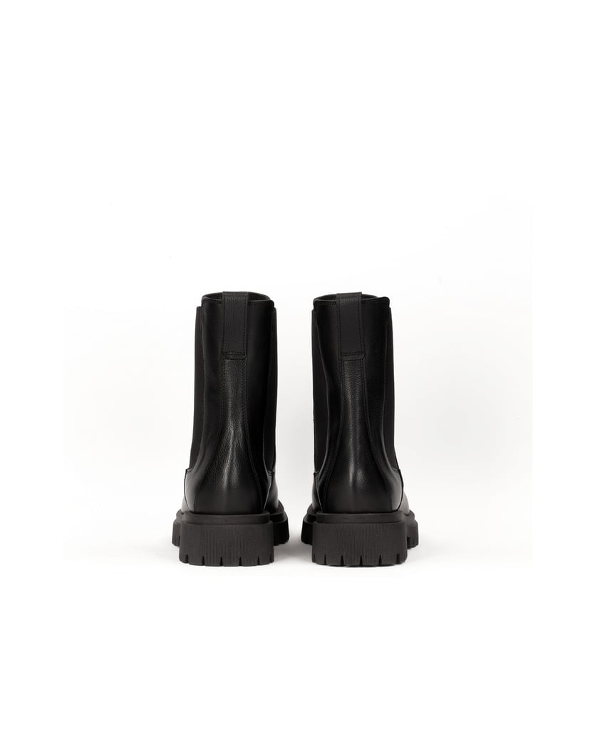 Kazar-Chelsea-Stiefel-aus-Leder-schwarz