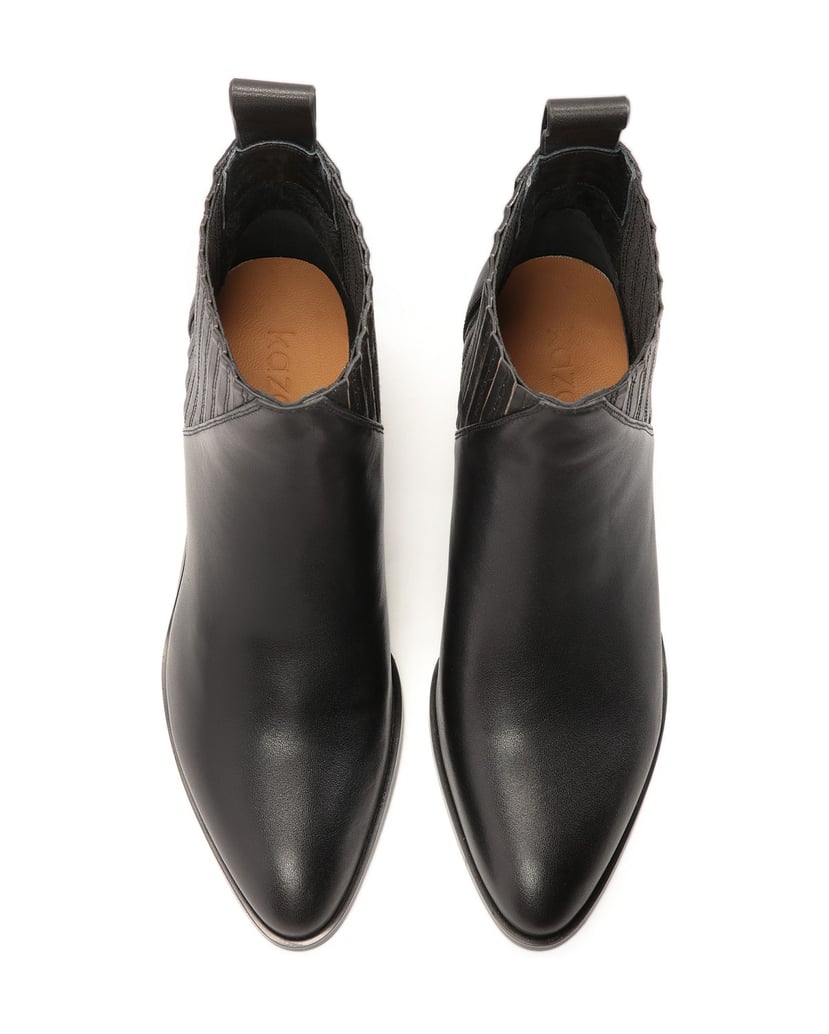 Kazar-Aufgeknöpfte-Stiefel-mit-breitem-Absatz-schwarz