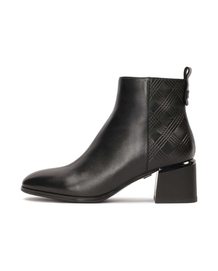 Kazar-Booties-mit-geprägtem-Muster-verziert-schwarz