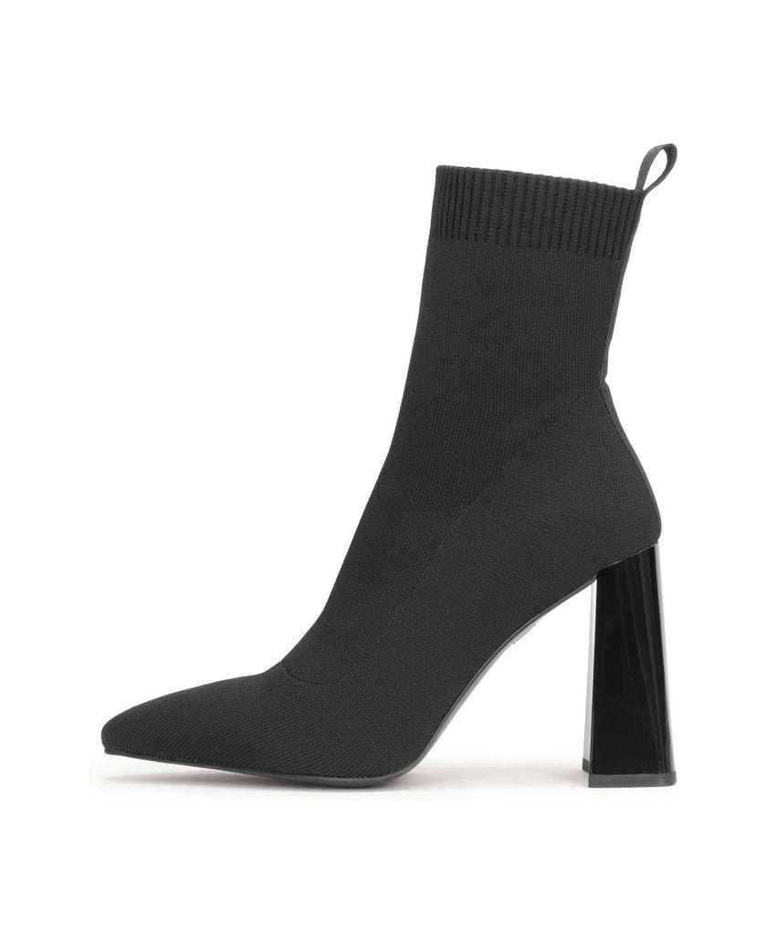 Kazar-Stiefel-mit-elastischen-Absätzen-schwarz