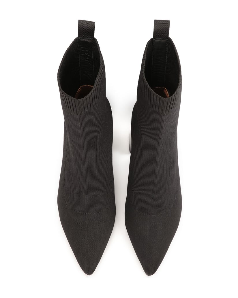 Kazar-Stiefel-mit-elastischen-Absätzen-schwarz