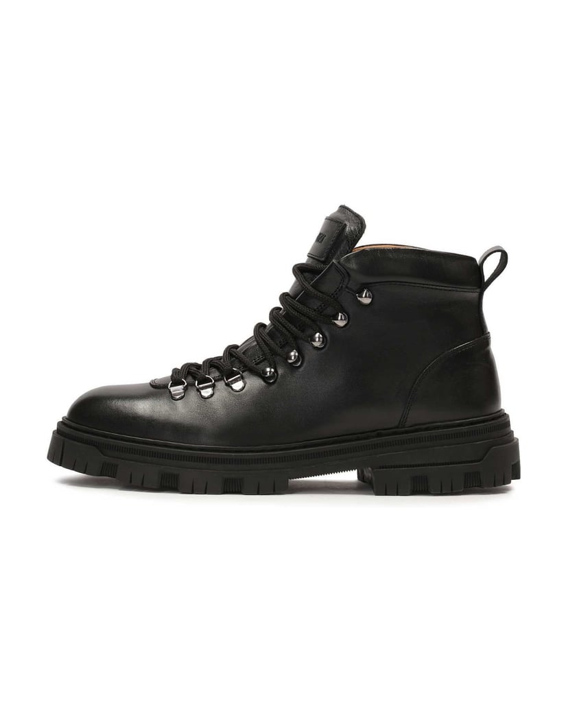 Kazar-Schnürstiefel-mit-Profilsohle-schwarz