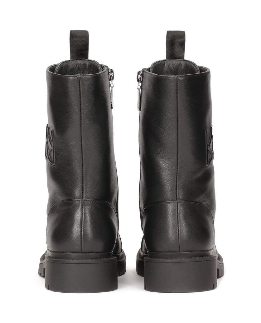 Kazar-Schwarze-stiefeletten-mit-hoher-spitze-schwarz