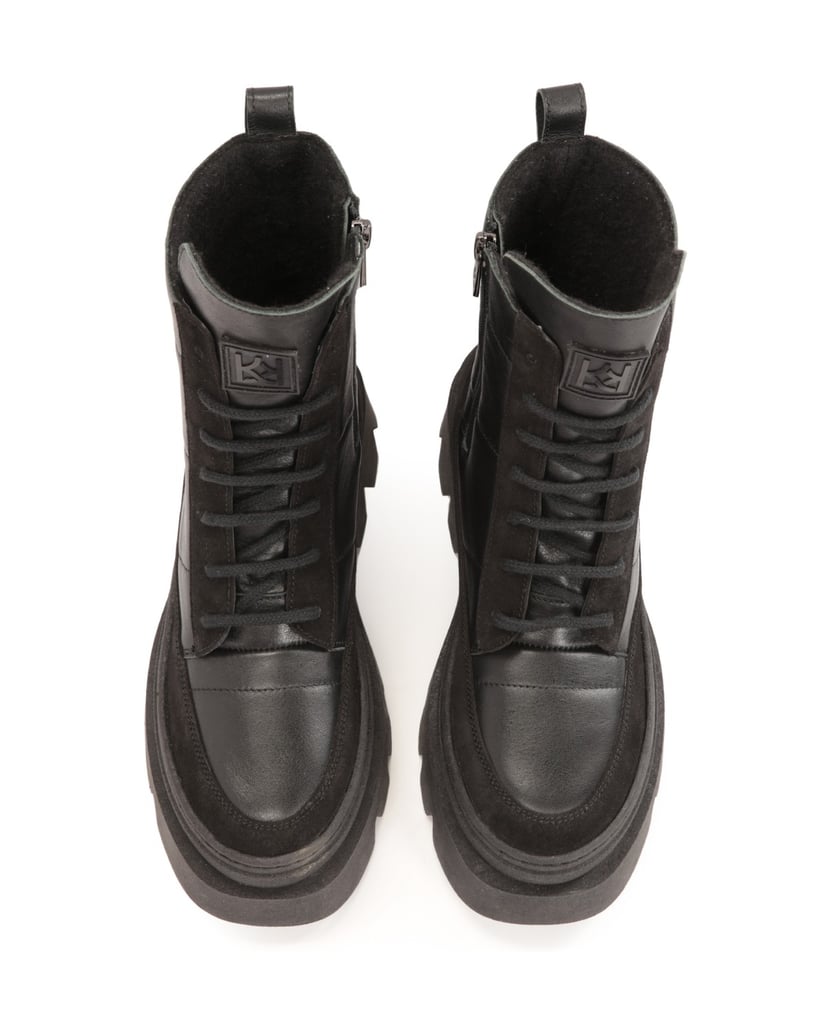 Kazar-Stiefel-aus-kombinierten-Materialien-mit