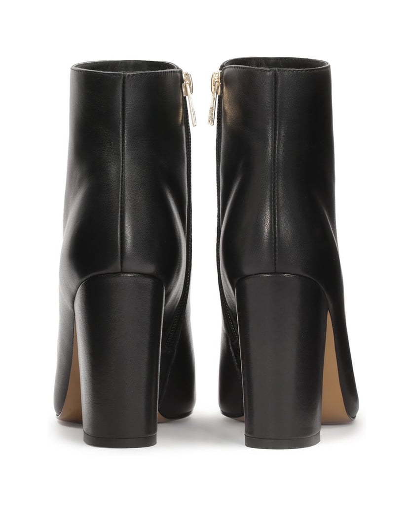 Kazar-Stiletto-Stiefel-aus-Leder-mit-passendem-Schaft-schwarz
