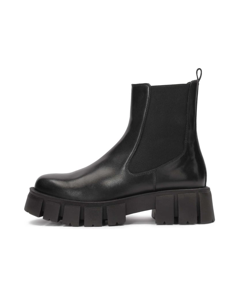Kazar-Klassische-Stiefel-mit-elastischen-Einsätzen-schwarz