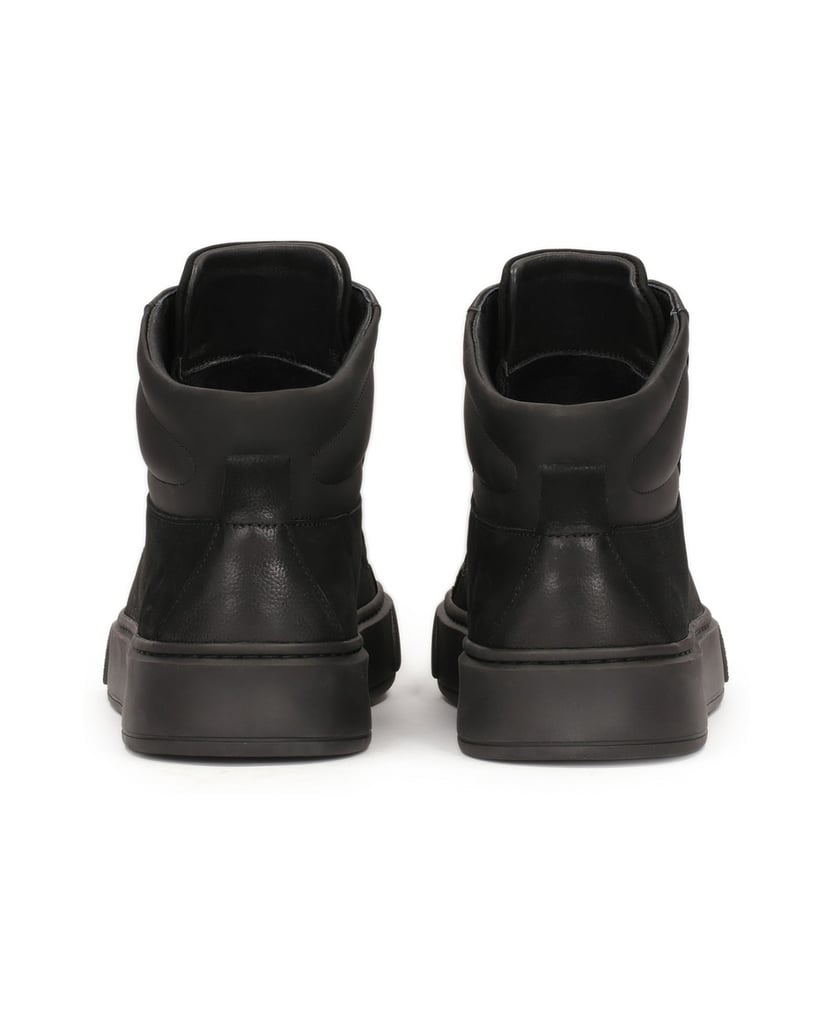 Kazar-Schwarze-Herren-Turnschuhe-mit-hohem-Schaft-schwarz
